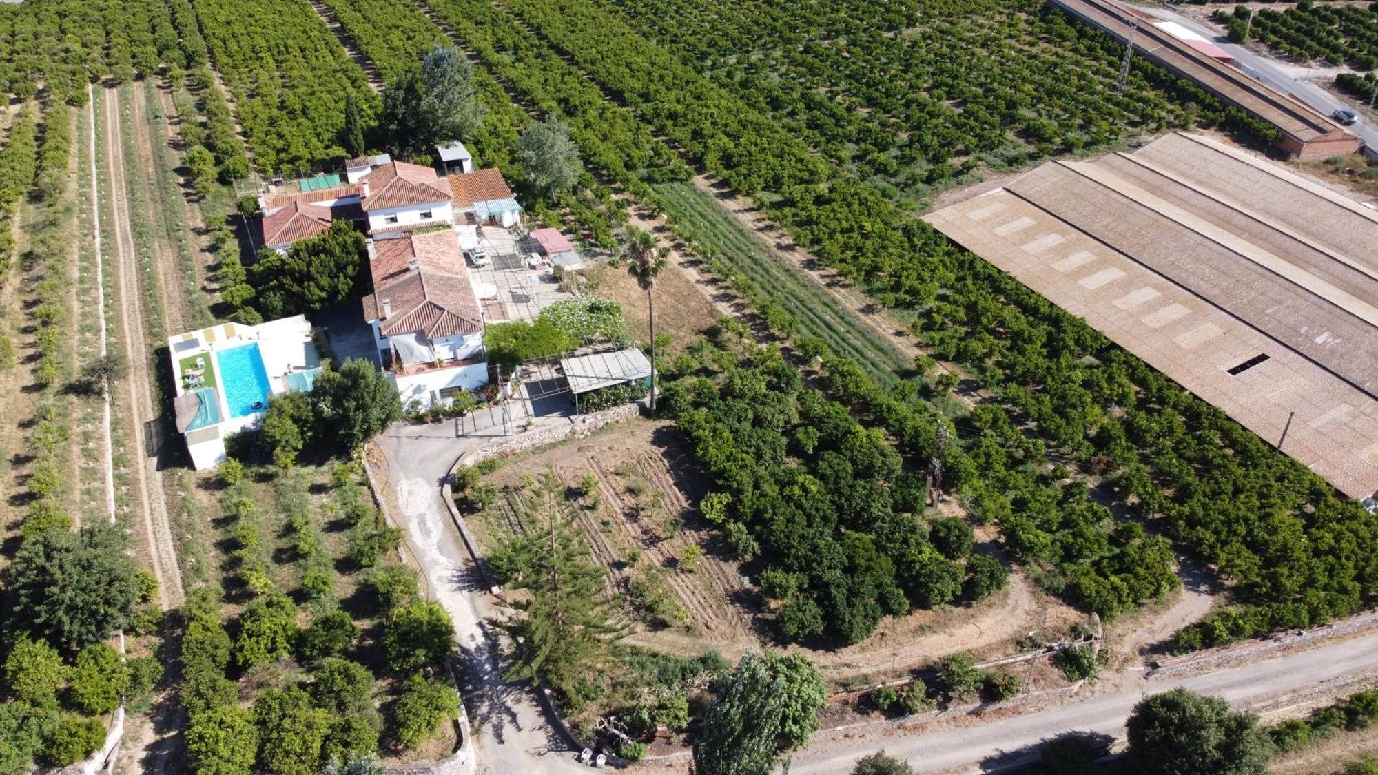 말라가 Complejo Rural Lo Arrabal 빌라 외부 사진